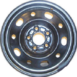 Dodge Caliber wheel STL2282 steel black